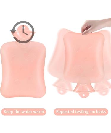 MOTONG Hot Water Bottle Set - 3PCS Detachable Grey Waist Warm Cover | Pain Relief for Back, Neck, Shoulders | Plaid Design - Buy Online on GoSupps.com