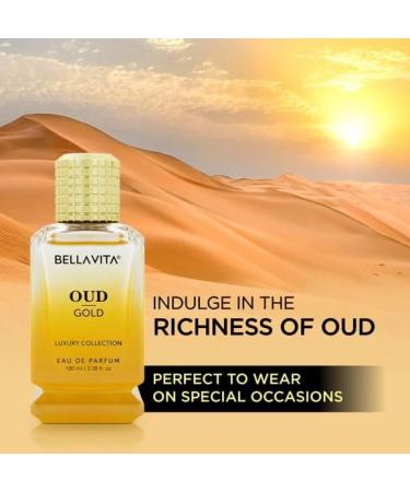 Indian OUD GOLD EAU DE PARFUM 100ml FOR ALL Occasions and daily uses Indian Oud Gold Eau De Parfum 100 Ml - Buy Online on GoSupps.com