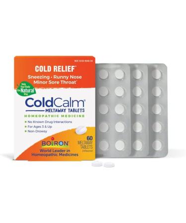 Boiron Coldcalm 60 Quick-Dissolving Tablets - Pack of 5 - Buy Online on GoSupps.com