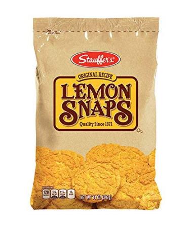 Stauffer Cookie Lemon Snaps Original 14 Oz Lemon 14 Ounce (Pack of 1)