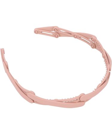 Retractable Folding Headbands Adjustable Pocket Non Slip Headpieces Compact Hair Hoops Hair Accessories for Girls Women (Light Pink) - Buy Online on GoSupps.com