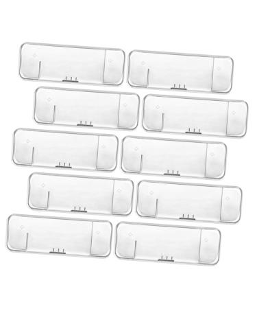 Frcolor 50-Piece Portable Razor Storage Box - Clear Plastic Container for Razors | Travel-Friendly Razor Holder - Buy Online on GoSupps.com