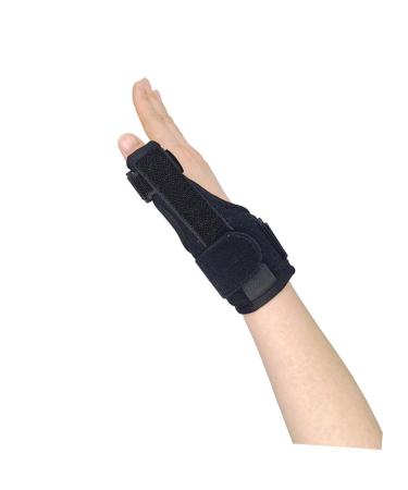 Balacoo Thumb Brace Wrist Stabilizer | Adjustable Support & Protector - Black 15X8X3.5CM - Best for Pain Relief & Stability - Buy Online on GoSupps.com