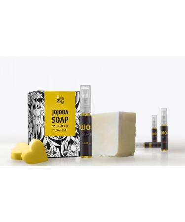 Organic Jojoba Oil Face Serum - Anti-Aging Wrinkle Reduction Vitamin E for Dry Skin Acne Scars & Eczema Relief - Buy Online on GoSupps.com