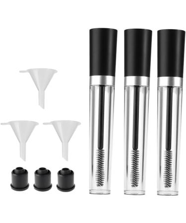 Housoutil Mascaras 3pcs Refillable Eyelash oil Tube Storage Bottles Empty Cosmetic Bottle The Solution Filling - Buy Online on GoSupps.com