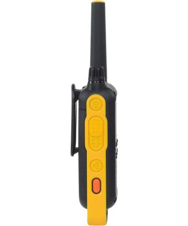 Motorola Solutions Portable FRS T470 Talkabout Two-Way Radios Emergency Preparedness Rechargeable 22 Channel 35 Mile Black W/Yellow 2 Pack - Buy Online on GoSupps.com
