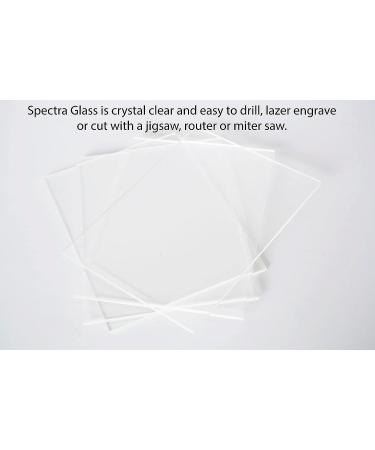 12"x18"(3/16") Spectra Glass Clear Acrylic Sheet-Paper Masked on Both Sides-Impact Resistant-Great for DIY Aquariums Arts and Crafts Window Replacement. All Sizes are Cut Nominal 12"x18" 1 - Buy Online on GoSupps.com