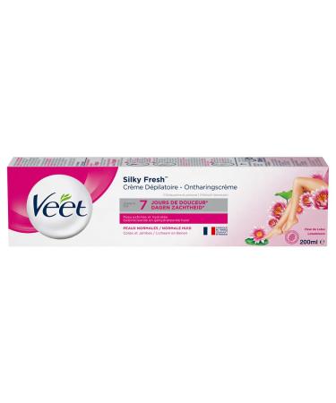 Veet Ontharingscreme Silk & Fresh Norlmale Huid Hair Remover for Women 6.7 Ounce