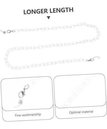 Minkissy 3 PC Masking Glass Chain | Korean Fashion Anti-Lost Face Lanyard Strap | Acrylic Multifunctional Glasses Band - Buy Online on GoSupps.com