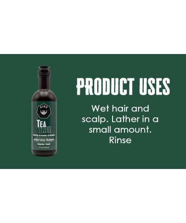 GIBS Grooming Tea Tree Shampoo 12 fl. oz. - Revitalize & Cleanse Hair Naturally - Buy Online on GoSupps.com