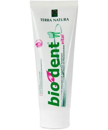 Buy Pack of 3 Stevia Bio Dent Vital 75ml Toothpaste - All-Natural Dental Care Ships Internationally - Buy Online on GoSupps.com
