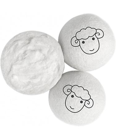 Tiardey 6pcs Tumble Dryer Balls Wool Dryer Balls for Laundry to Reduce Drying Time Reusable Natural Fabric Softener - Buy Online on GoSupps.com