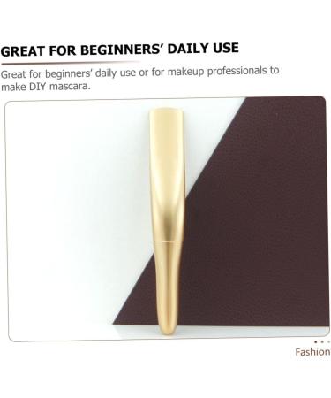 FOMIYES 18 Pcs Eyeliner Empty Tube Empty Mascara Bottle Lip Gloss Containers Gold Lip Gloss Tubes DIY Abs - Buy Online on GoSupps.com