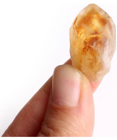 Natural Crystal Rough Natural Mini Amethyst and Citrine Crystal Cluster Point Specimen Home Decoration Collection DIY Gift (Color : Citrine Stick Size : 30g) 30g Citrine Stick - Buy Online on GoSupps.com