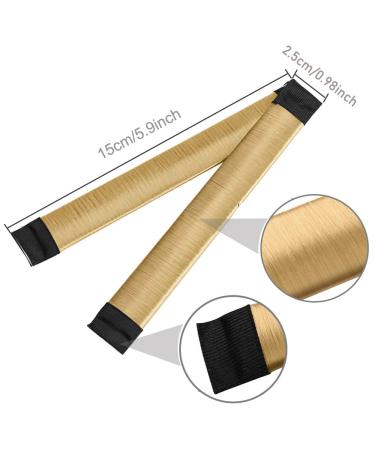 Kids Hair Bun Maker Set - 3PCS Mini Doughnut Shaper for Girls with Short and Thin Hair - Ballet Bun Maker - Easy Hair Tool (Light Brown) - Buy Online on GoSupps.com