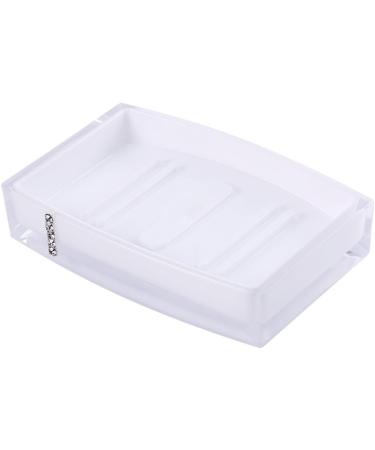 Syrisora 5 Piece Acrylic Bathroom Accessories Set Stylish Bath Mug Toothbrush Holder & Soap Dish International Shipping Available - Buy Online on GoSupps.com