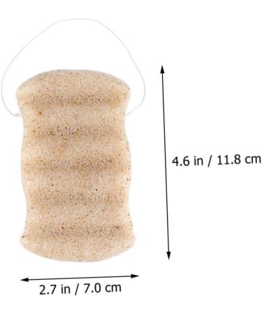 Beavorty 1pc Bath Cotton Face Scrubber Body Sponge Bath Sponges for Shower Facial Tools for Skin Care Body Powder Puff Face Sponges for Cleansing Face Puff Facial Cleaning Sponge - Buy Online on GoSupps.com