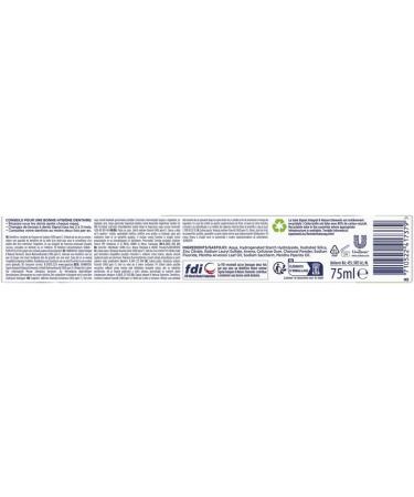 SIGNAL - Integral 8 Nature Elements Charcoal Toothpaste - Whiter teeth and a purified mouth - Mineral zinc - 96% ingredients of natural origin (pack of 6x75ml) - Buy Online on GoSupps.com