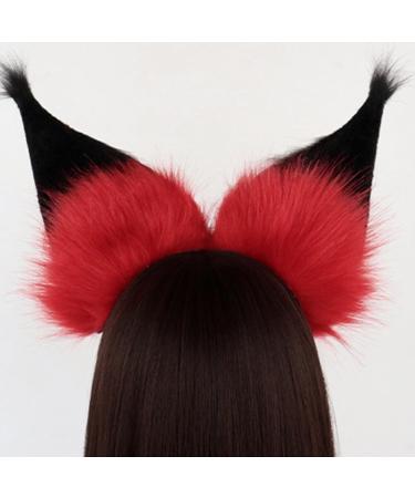 Adult Cosplay Accessories Anime Theme Hell's Inn Alastor Animal Ears Ear Headband Prop - Buy Online on GoSupps.com