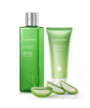 All Purpose Aloe Vera Gel Set - 2 Pieces - Skin Hydrator 114g Aloe Vera Gel