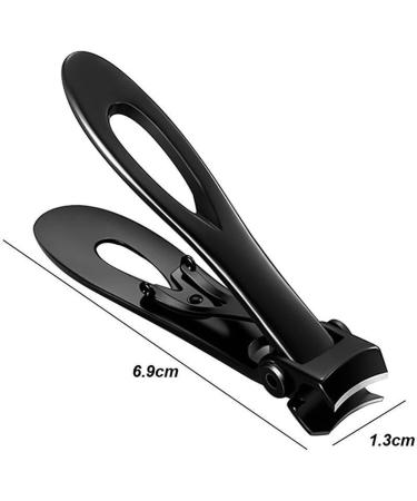 UNbit Nail Clipper Stainless Steel Nail Cutter Trimmer Clippers Multi-Function Big Mouth Anti-Splash Single Large Manicure Pedicure Care Scissors - Buy Online on GoSupps.com