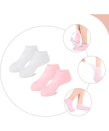 Beaupretty 2 Pairs Exfoliating Moisturizing Socks Calcetines Para Mujer Cracked Heel Socks Features Socks for Women Non Socks Toe Spa Masks Pedicure Lotion Spa Socks Girl Sebs Foot Mask Care - Buy Online on GoSupps.com