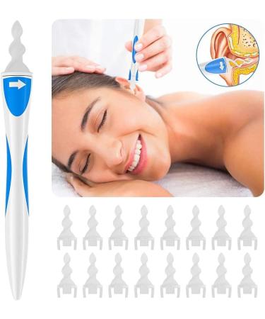 EIGRAMSET Ear Wax Remover Tool Kit - 16 Washable Tips, Safe & Gentle for Kids & Adults - Buy Online on GoSupps.com