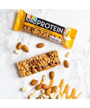 Child Protein Bar | Gluten-Free Snack | High Fiber Caramel 12x50g | No Artificial Preservatives - Buy Online on GoSupps.com
