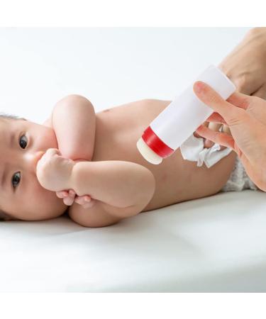 2pcs Portable Baby Talcum Powder Puff Dispenser Bottle - Mini Cosmetic Glitter Jar for Home & Travel - Buy Online on GoSupps.com