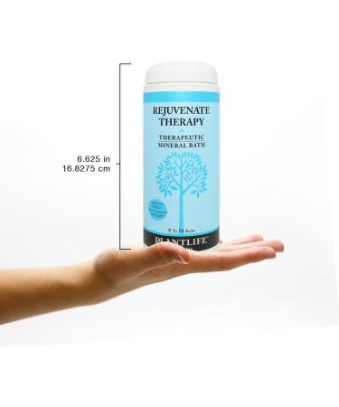 Plantlife Rejuvenate Therapy Bath Salts - Natural Aromatherapy for Balance, Calm, and Tension Release - Made in California | 16 oz - Buy Online on GoSupps.com