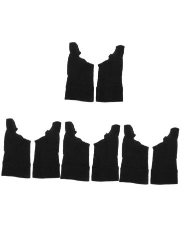 Healvian 4 Pairs Sports Support Thumb Protector Hand Sports Reusable Protector Thumb Breathable Thumb Cover Pressurize Splint Nylon-spandex Fitness