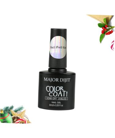 LALAFINA Nail Salon Nails Gel Tips Black Glue Polish Art Transfer Sky Lasting Lacquer Gel DIY Nail Manicure Nail Gel Nail Art Design 7*3.3*1cm Black - Buy Online on GoSupps.com