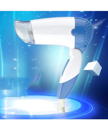 Travel Hair Dryer 1100W Folding Small Compact Hair Dryer with Nozzle 3 Speeds Overheat Protection for Home and Travel - Buy Online on GoSupps.com