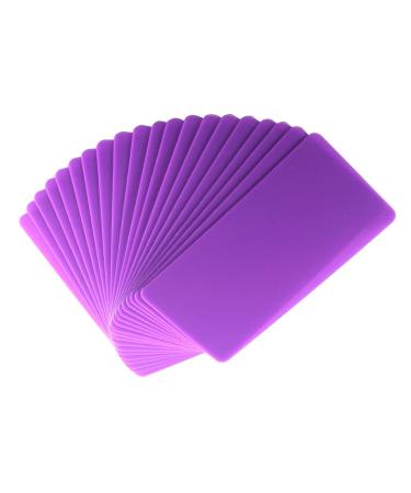 VNC 20Pcs 12X6cm Nail Art Soft Stamping Protective Shell Plastic Holder Stamper - A-Purple - Buy Online on GoSupps.com