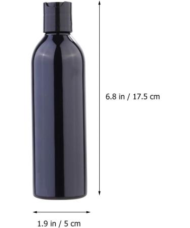 Buy Beaupretty 6Pcs 250ml Squeeze Bottles - Portable Empty Cosmetic & Lotion Travel Bottles (Black) - Ideal for International Shipping - Buy Online on GoSupps.com