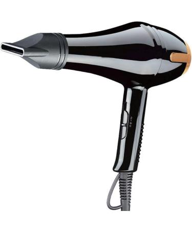 ADITAM Ultimate Frizz Control Hair Dryer with Ionic and Ceramic Technology Black & Gold Double The Comfort - Buy Online on GoSupps.com