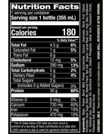 Jocko M lk Chocolate Protein Shake - 30g Grass Fed Protein, KETO Friendly, No Added Sugar - 12pk - Buy Online on GoSupps.com