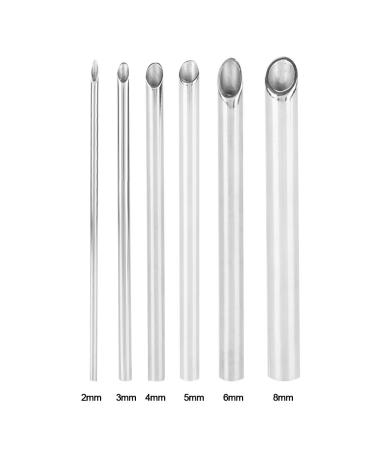 Stainless Steel Piercing Receiver Needle Receiving Tube (5mm) - Body Jewelry Tool - Buy Online on GoSupps.com