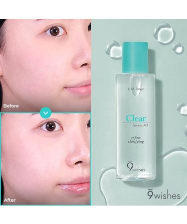 Buy 9 Wishes Dermatic Clear Toner - Mild Exfoliating Acne Treatment 5.07 fl. oz | Best Face Toner for Clear Skin - Buy Online on GoSupps.com