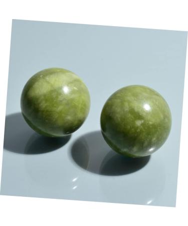 Lurrose 10 PC Green Jade Handball Massage Balls | Marble Fitness & Relaxation Tools | International Shipping Available - Buy Online on GoSupps.com