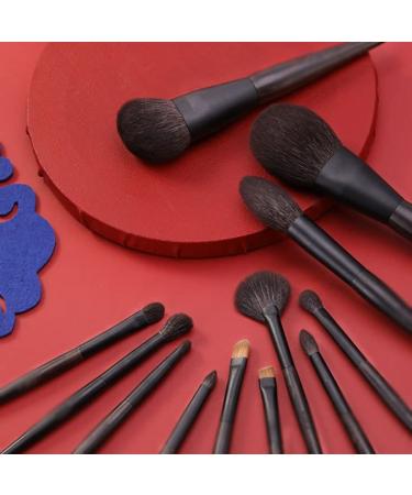 12-Piece Complete Brush Set | Concealer Spot & Loose Powder Brushes Ideal for Flawless Makeup Application - Buy Online on GoSupps.com