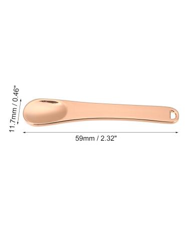 VOCOSTE Mini Makeup Spatula Set - 4 Pcs Rose Gold Eye Cream Massage Sticks for Facial Care & Beauty Scoop - Buy Online on GoSupps.com