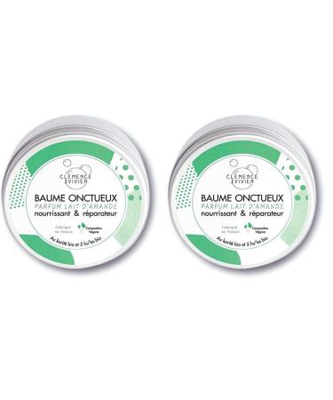 Cl mence & Vivien Baume Onctueux Lait d'Amande (Lot de 2)