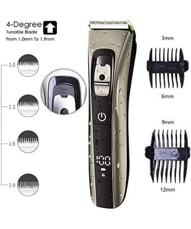 Buy Multifunctional Electric Hair Razor - Rechargeable Trimmer & Beard Shaver Kit for International Shipping - Buy Online on GoSupps.com