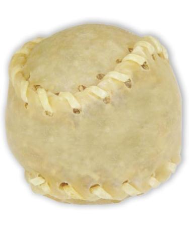 Croci King Bone for Dogs | Natural Cowhide Chewing Snacks - 7.5 cm 140g Baseball Ball & Tooth Cleaning Sticks - Buy Online on GoSupps.com