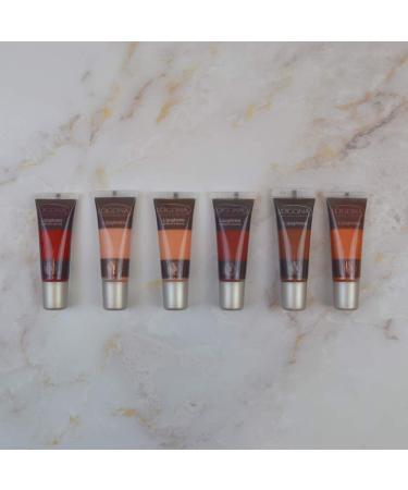Logona Natural Cosmetics Lip Gloss No.05 Light Brown - Vegan Anti-Aging Brilliant Shine | 10ml Natural Make-Up - Buy Online on GoSupps.com