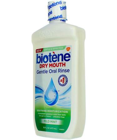 Biotene Dry Mouth Oral Rinse - Soothing Moisturization Mild Mint 16 fl oz - International Shipping Available - Buy Online on GoSupps.com
