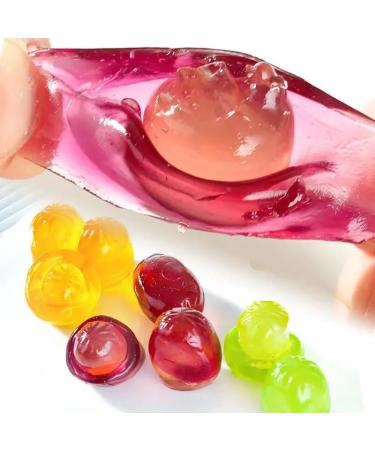 8 types Peeling Fruit Gummies Peelable watermelon Fudge Grape Lychee Orange Flavored Soft Candy Chewing Candy Chinese Sweets Dessert Healthy and nutritious candies Gift (Mixed flavor 10bag) Mixed flavor 10bag - Buy Online on GoSupps.com