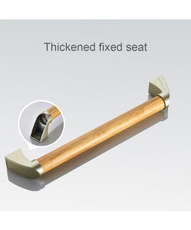 Shower Grab Bar Wooden Bathroom Balance Hand Grips Non Slip Safety Handrail 17inch armrest - Buy Online on GoSupps.com