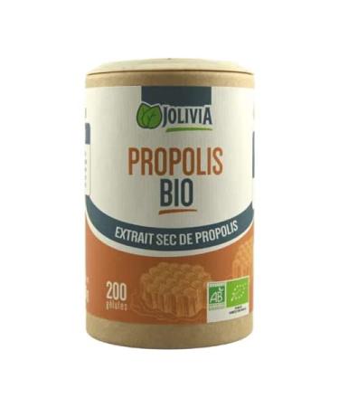 Propolis Bio Extract - 200 Vegetable Capsules 250 mg | Capsule Size | Food Supplement | Vegan | Made in France